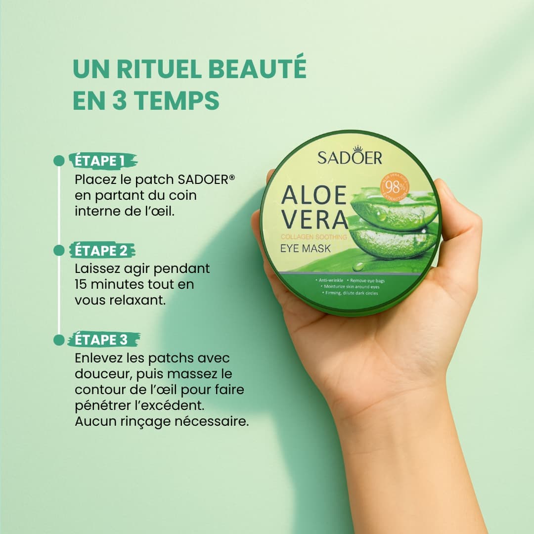 Patchs Anti-Cernes - SADOER®